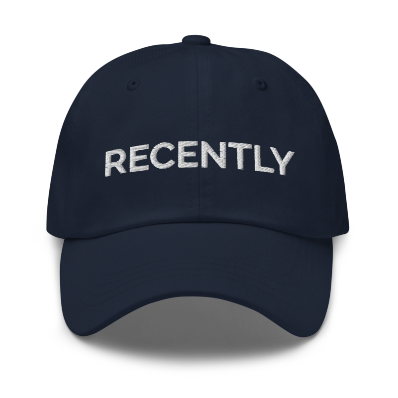 Recently Hat - Navy