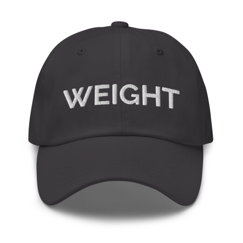 Weight Hat - Dark Grey