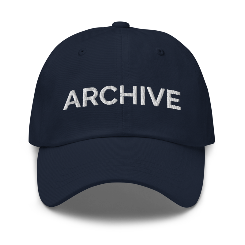 Archive Hat - Navy