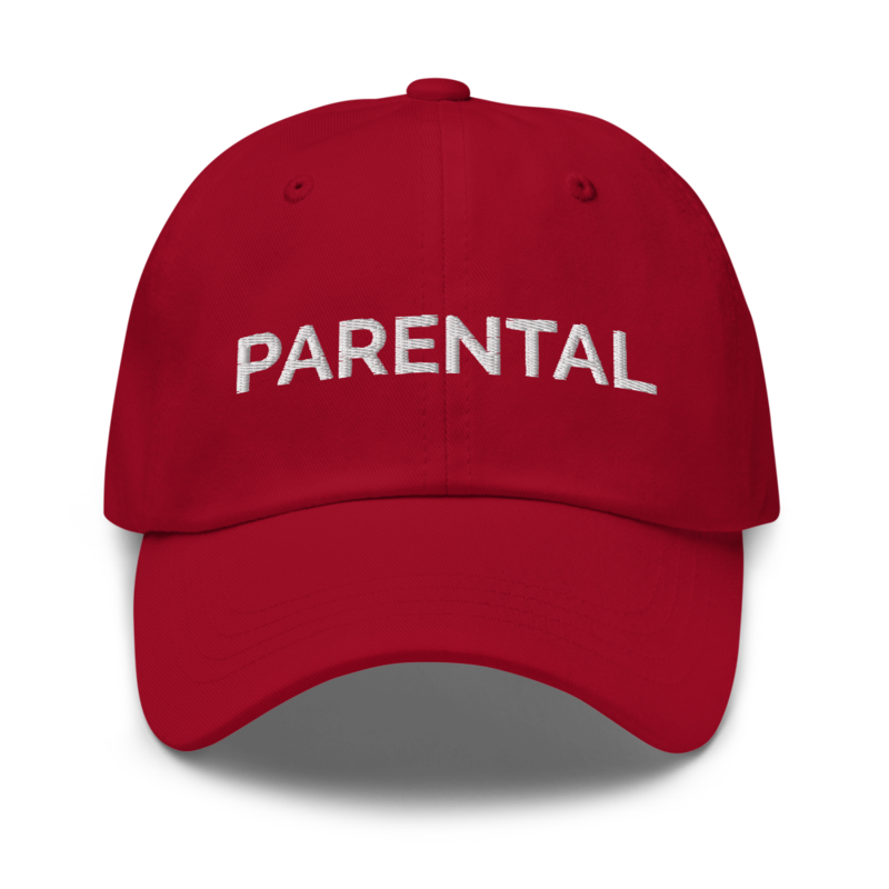 Parental Hat - Cranberry