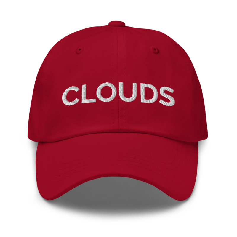 Clouds Hat - Cranberry