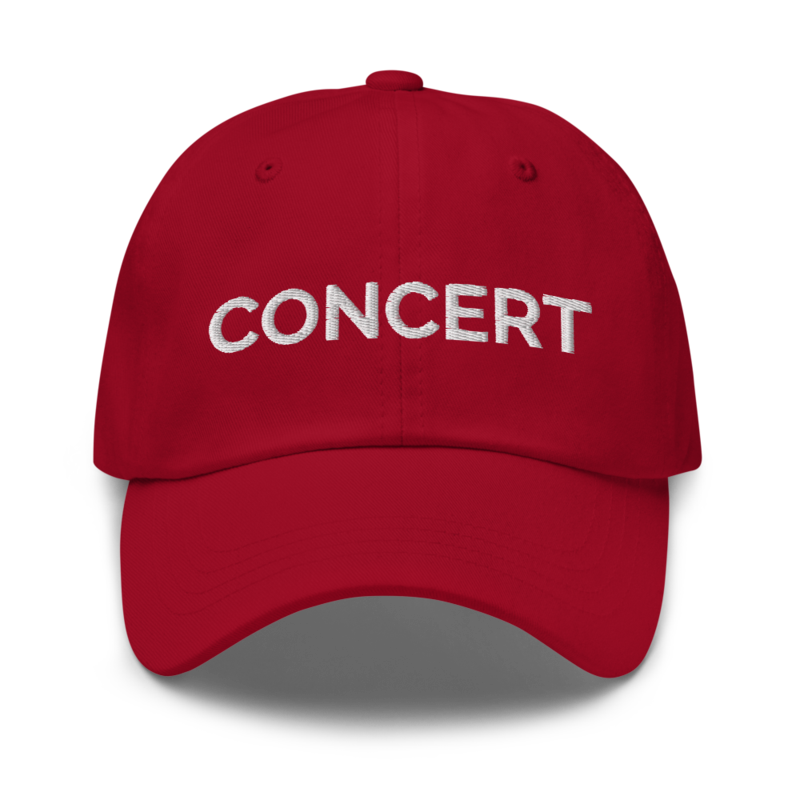 Concert Hat - Cranberry