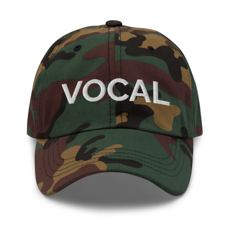Vocal Hat - Green Camo