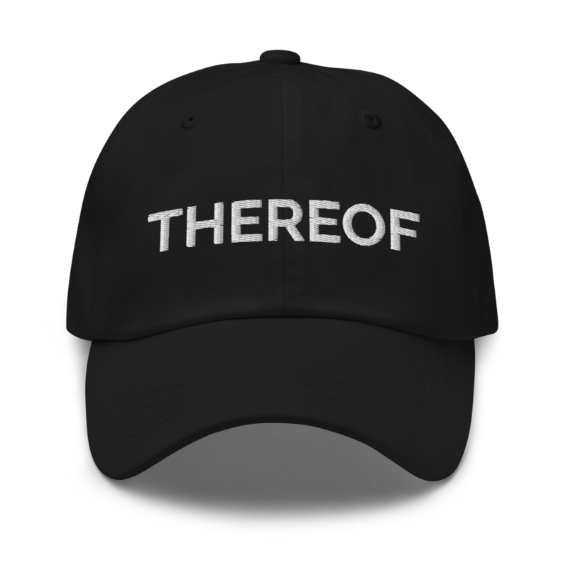 Thereof Hat - Black