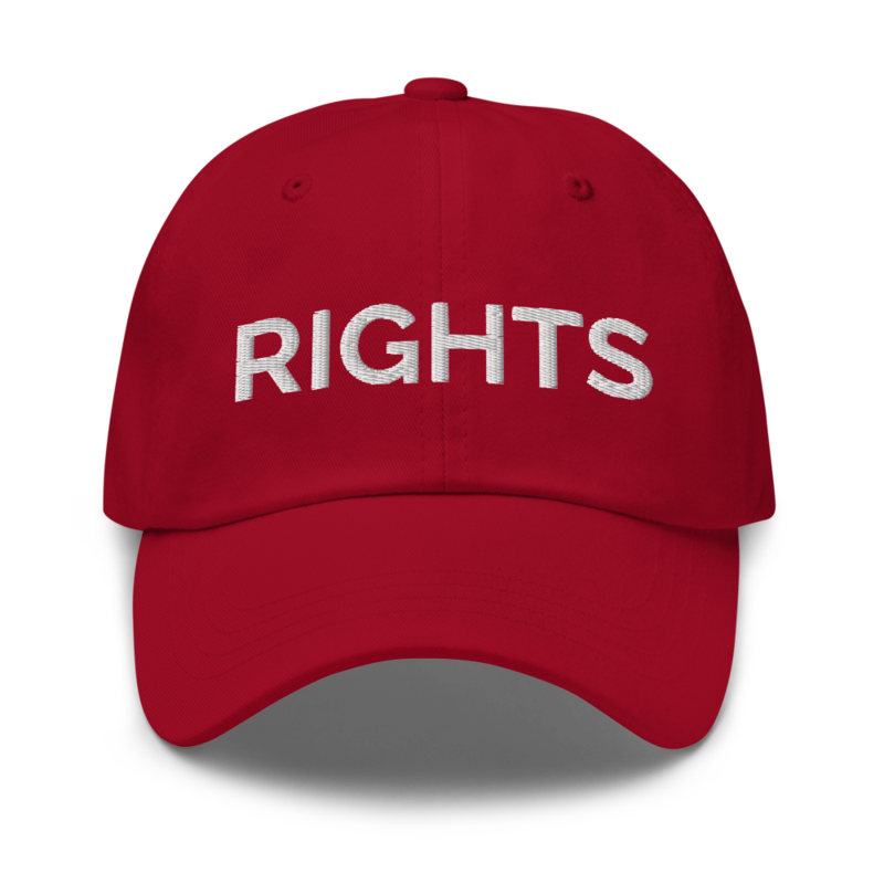 Rights Hat - Cranberry