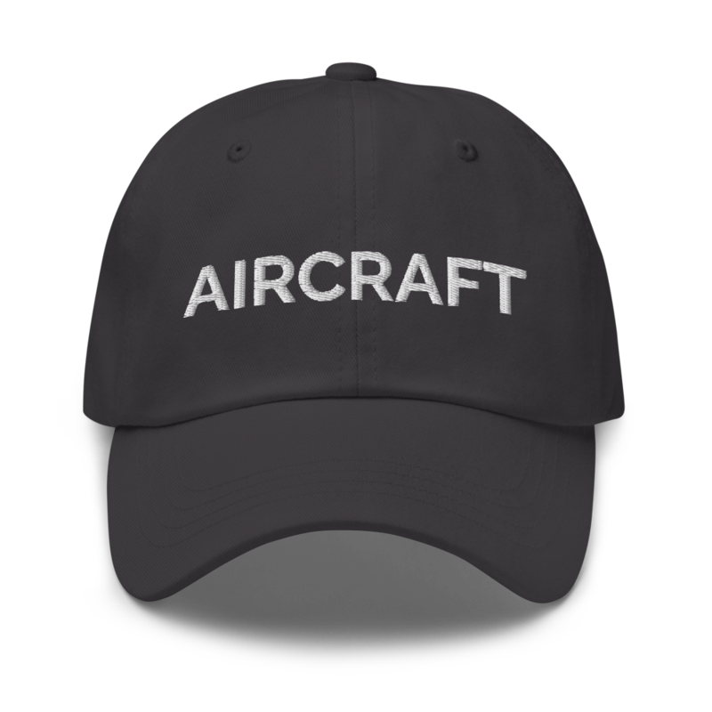 Aircraft Hat - Dark Grey