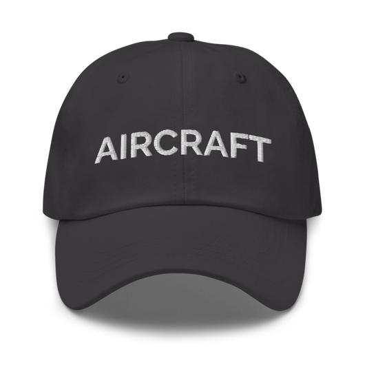 Aircraft Hat - Dark Grey