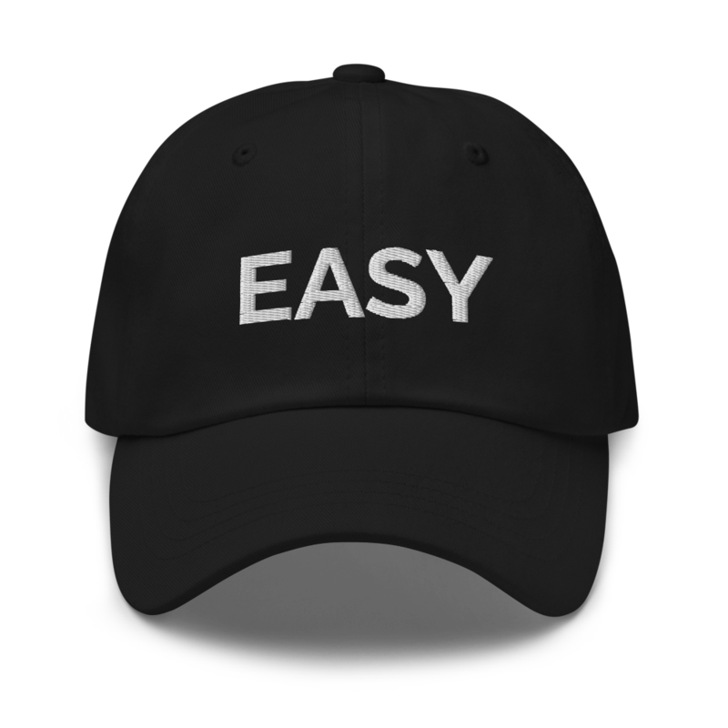 Easy Hat - Black