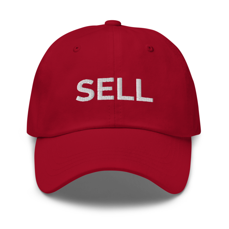 Sell Hat - Cranberry