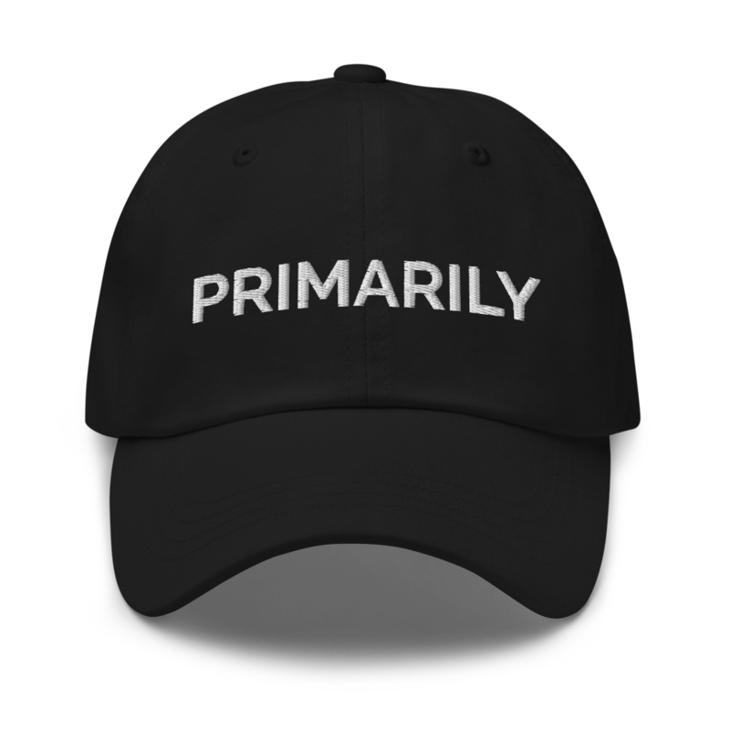 Primarily Hat - Black
