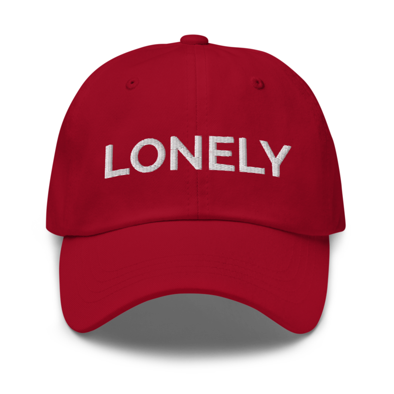 Lonely Hat - Cranberry