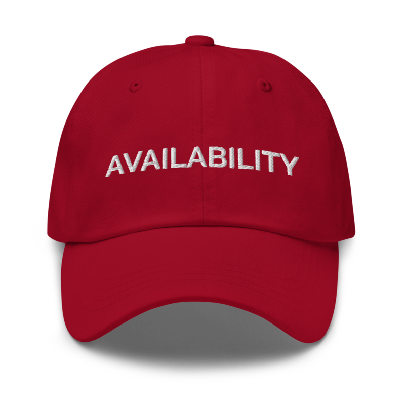 Availability Hat - Cranberry