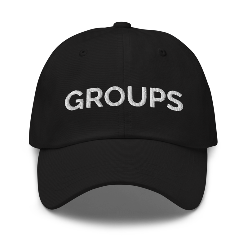 Groups Hat - Black