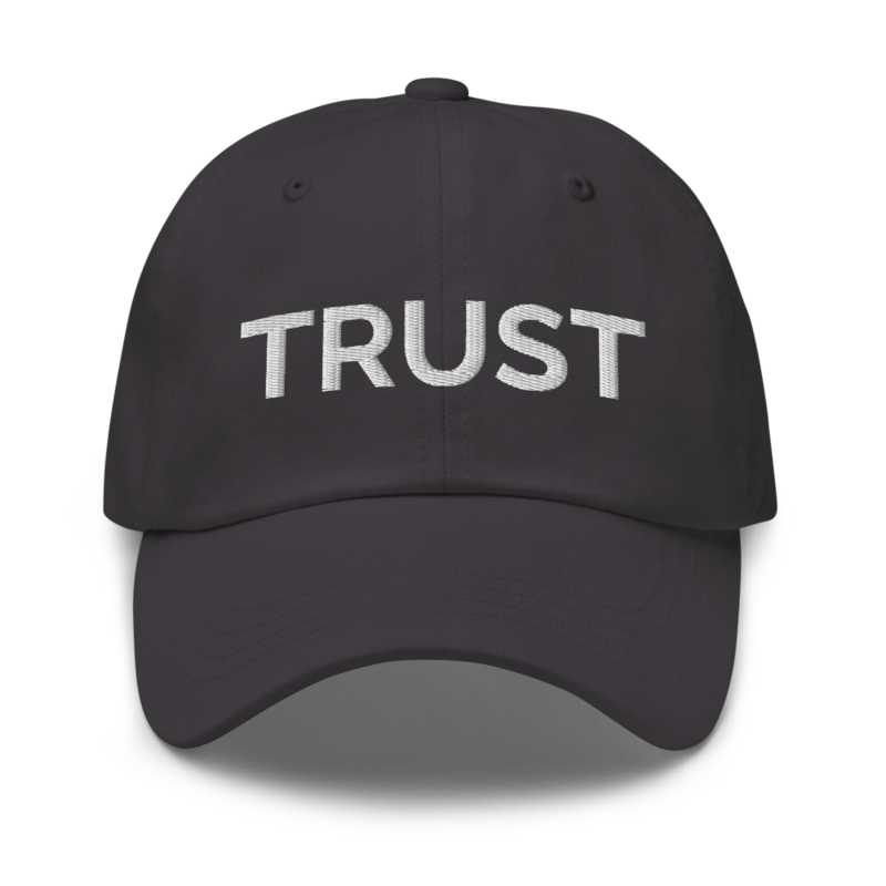 Trust Hat - Dark Grey