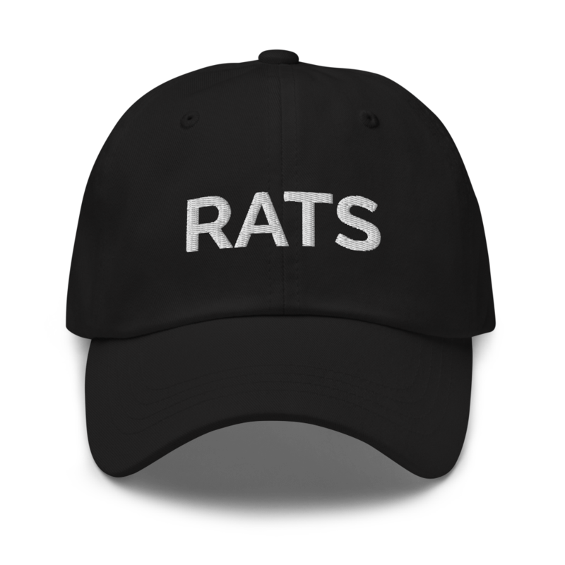 Rats Hat - Black