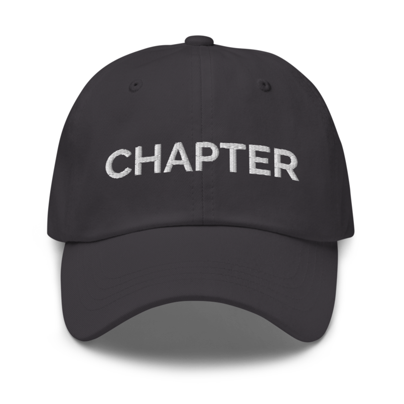 Chapter Hat - Dark Grey