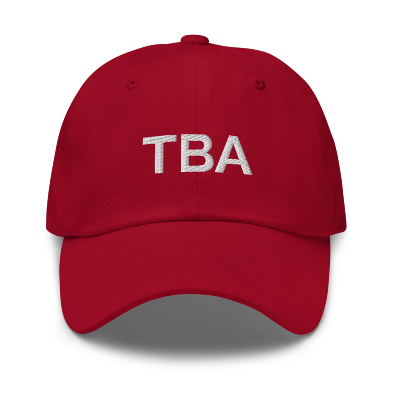 Tba Hat - Cranberry