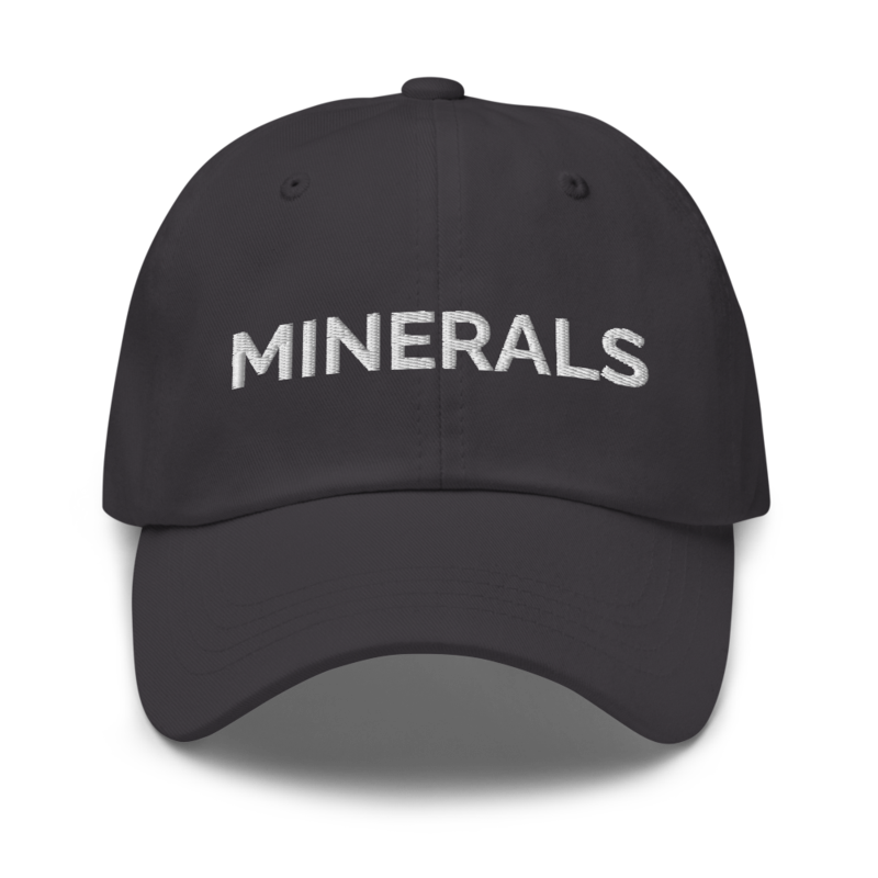 Minerals Hat - Dark Grey