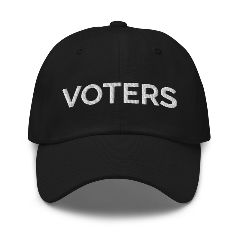 Voters Hat - Black