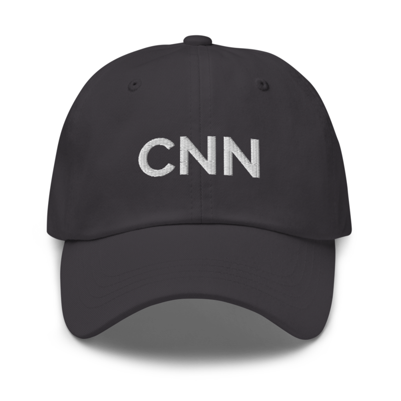Cnn Hat - Dark Grey