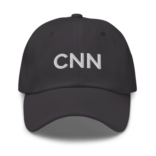 Cnn Hat - Dark Grey