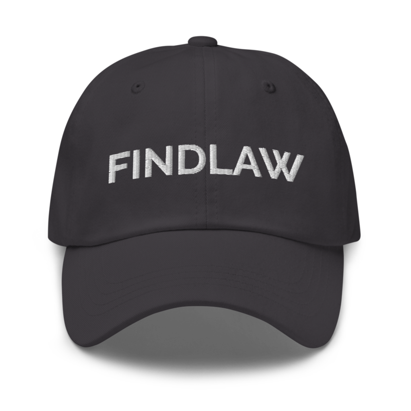 Findlaw Hat - Dark Grey