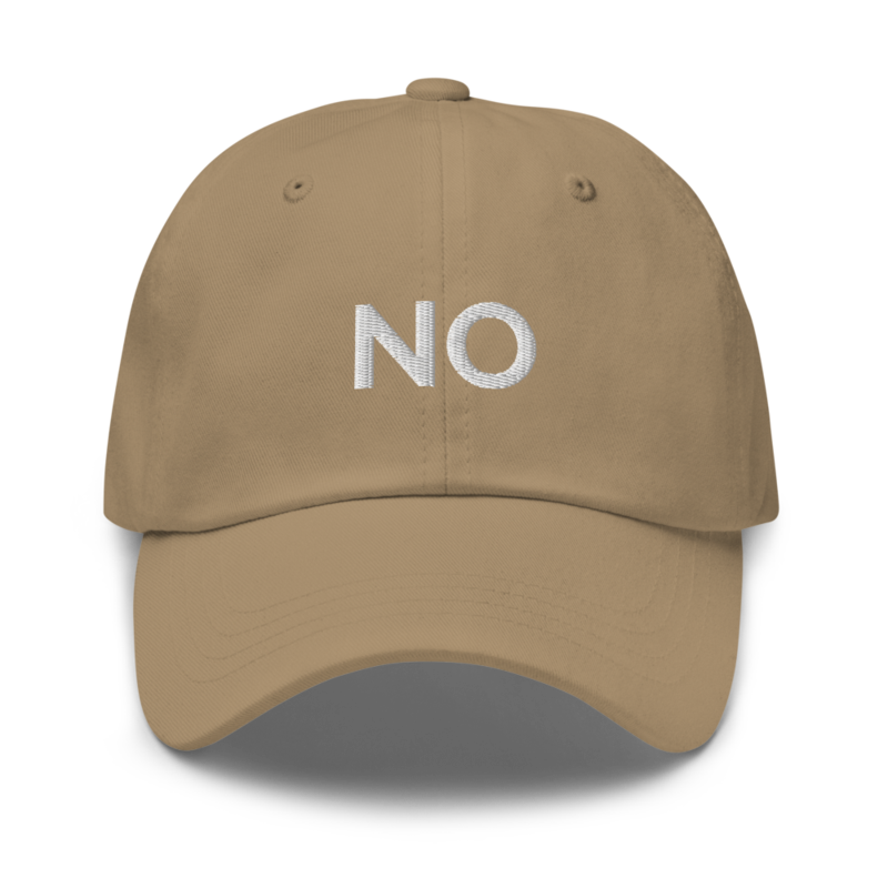 No Hat - Khaki