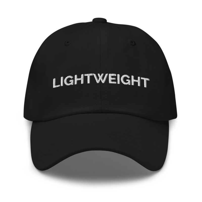 Lightweight Hat - Black