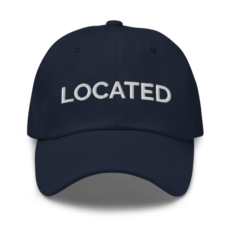 Located Hat - Navy