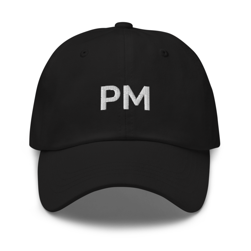 Pm Hat - Black