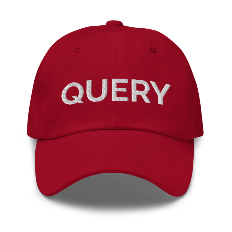Query Hat - Cranberry