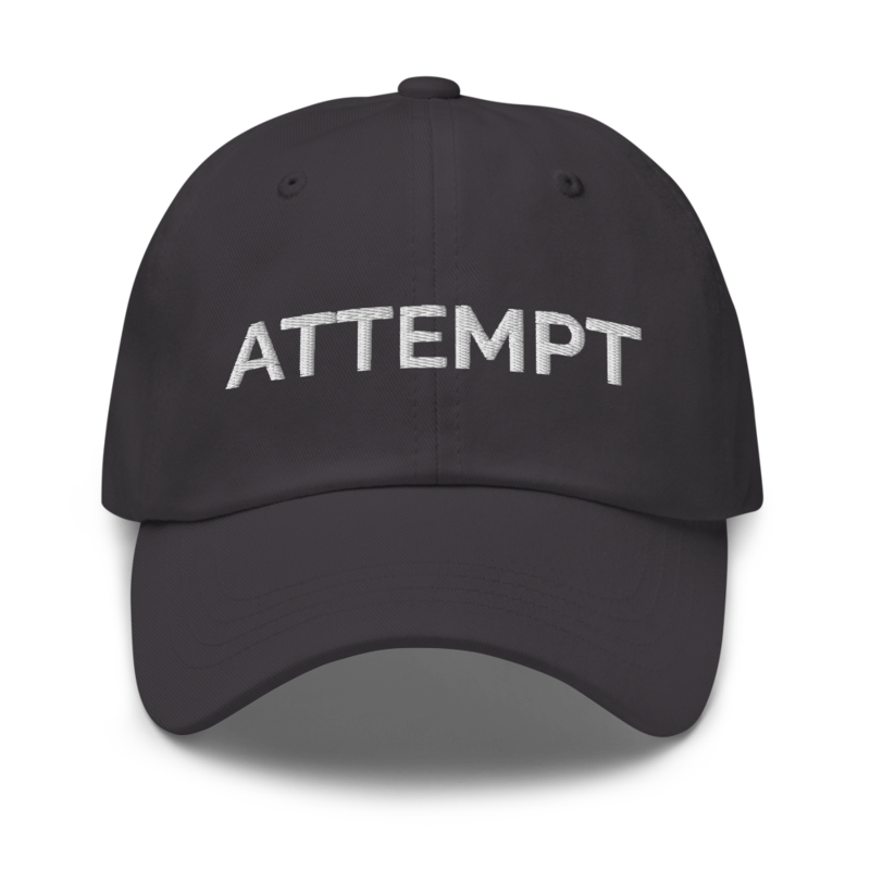 Attempt Hat - Dark Grey