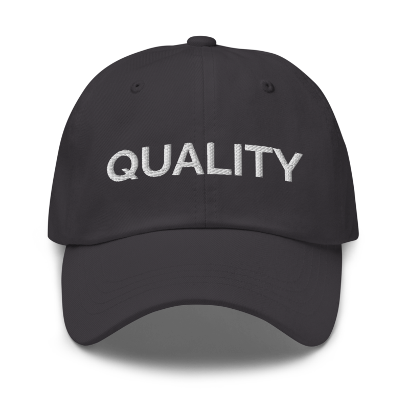 Quality Hat - Dark Grey