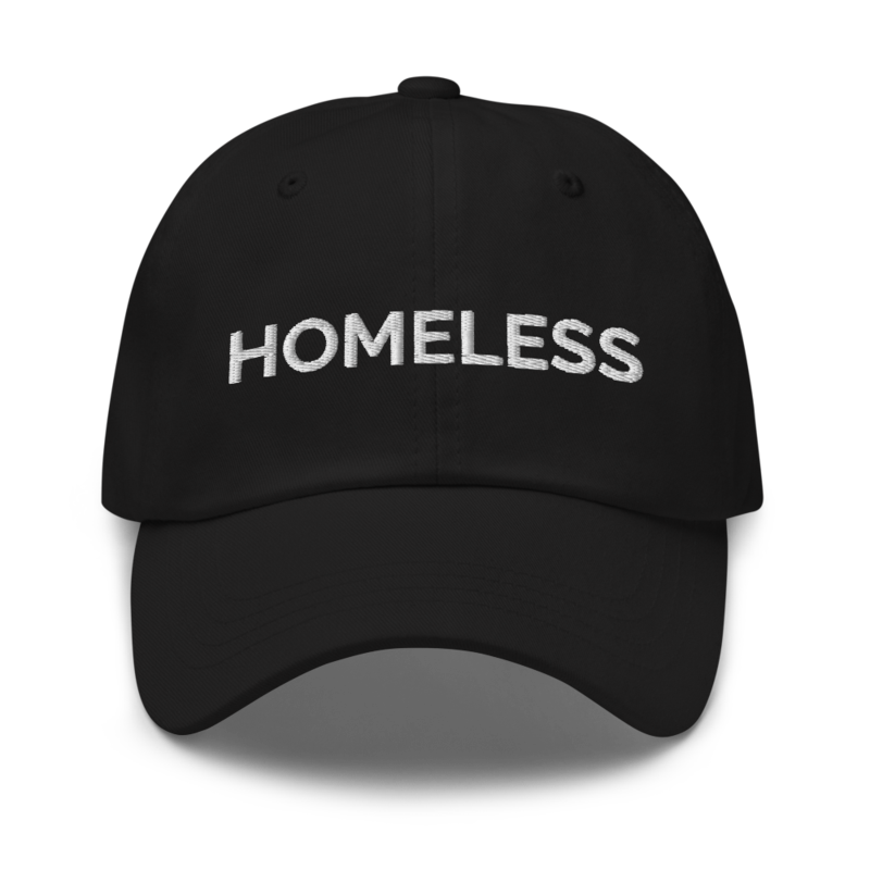 Homeless Hat - Black