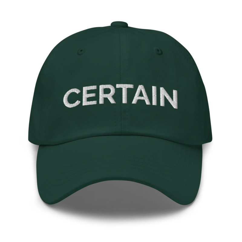 Certain Hat - Spruce