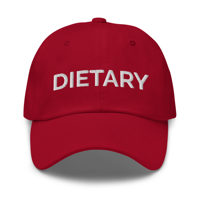 Dietary Hat - Cranberry