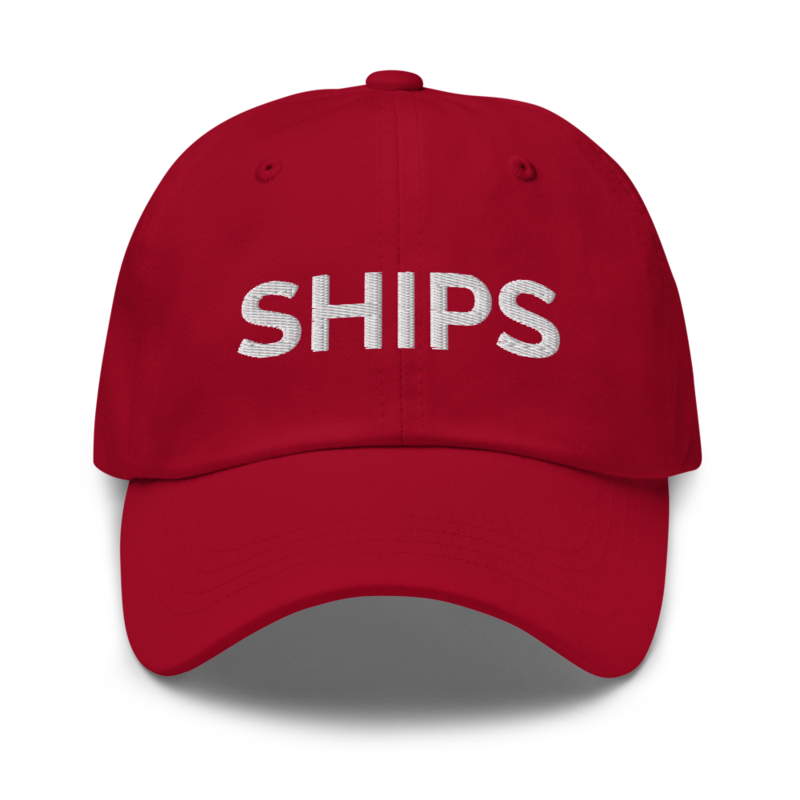 Ships Hat - Cranberry