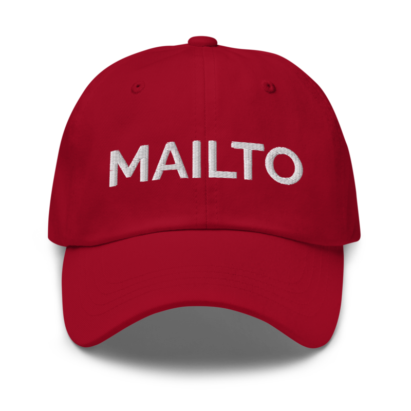 Mailto Hat - Cranberry