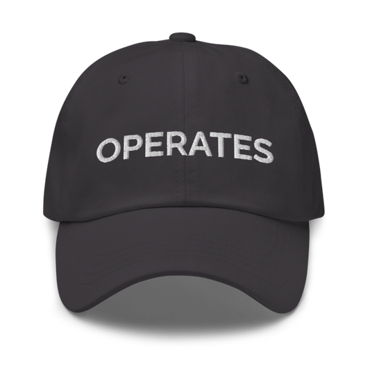 Operates Hat - Dark Grey