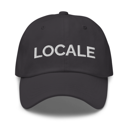 Locale Hat - Dark Grey