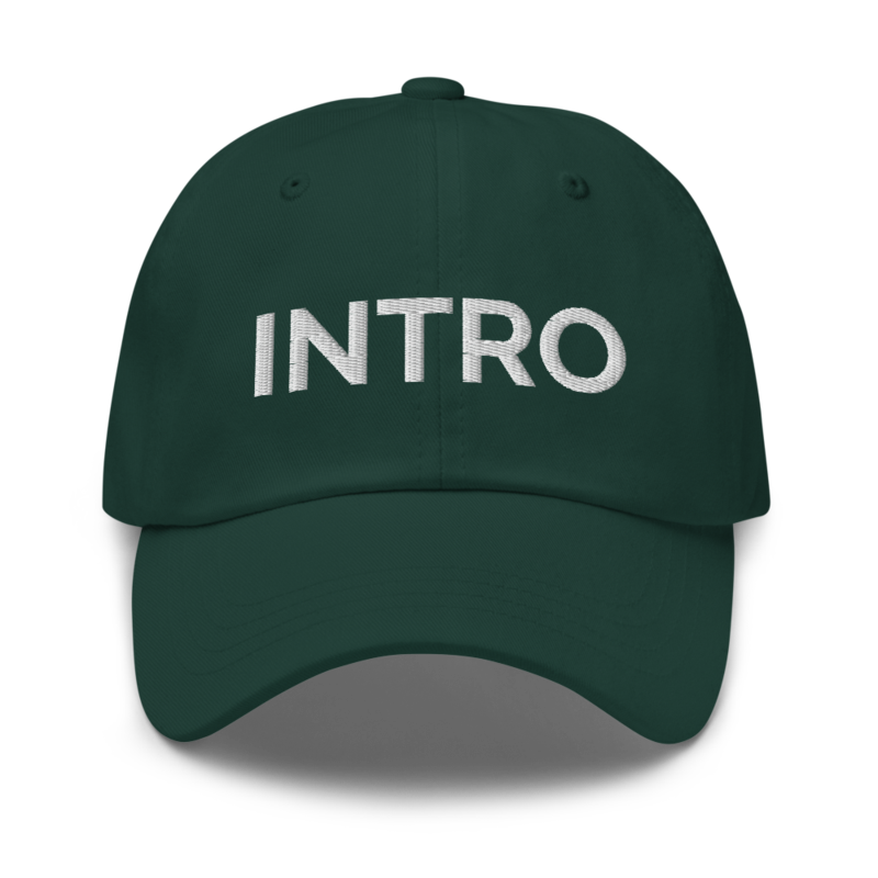 Intro Hat - Spruce