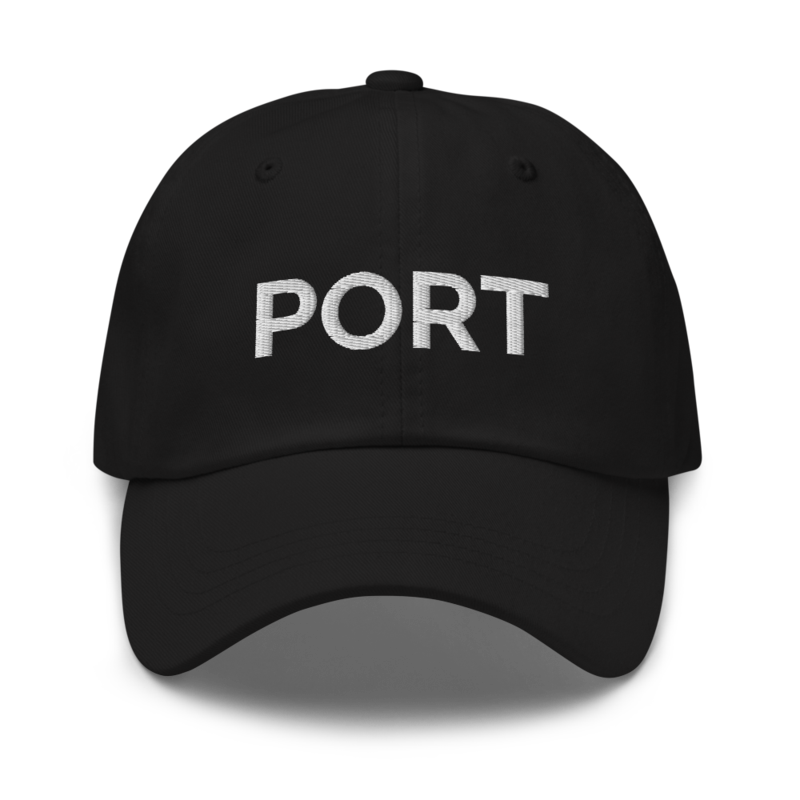 Port Hat - Black