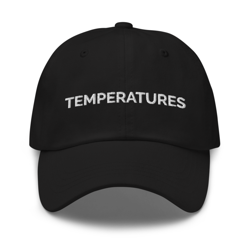 Temperatures Hat - Black