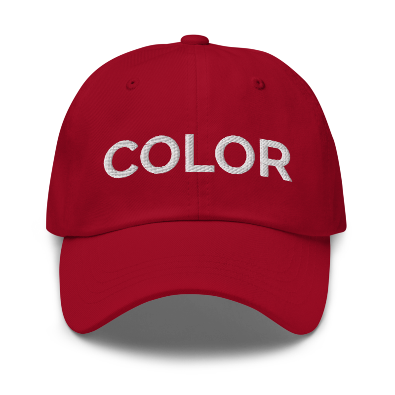 Color Hat - Cranberry