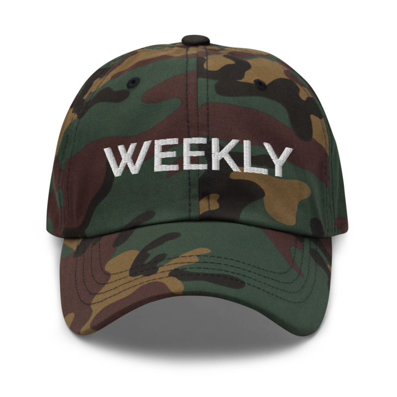 Weekly Hat - Green Camo