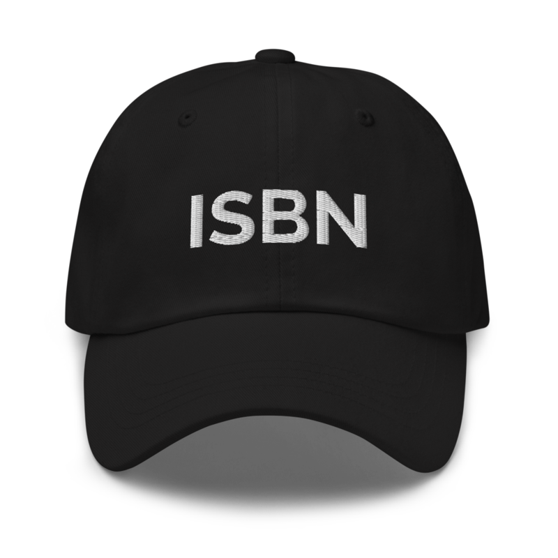 Isbn Hat - Black