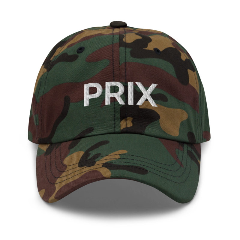 Prix Hat - Green Camo