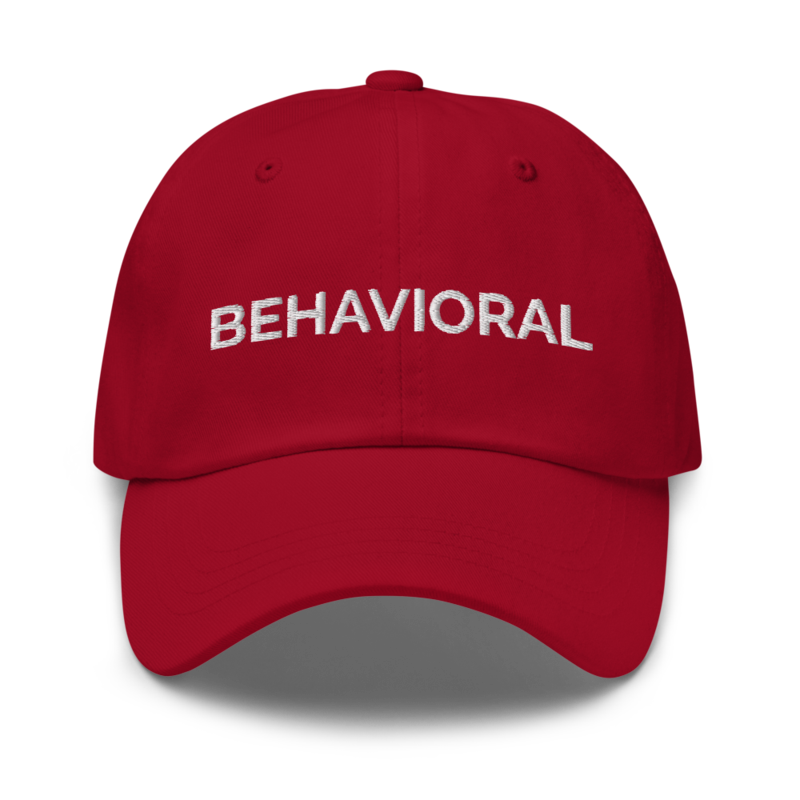 Behavioral Hat - Cranberry