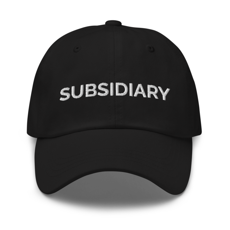 Subsidiary Hat - Black