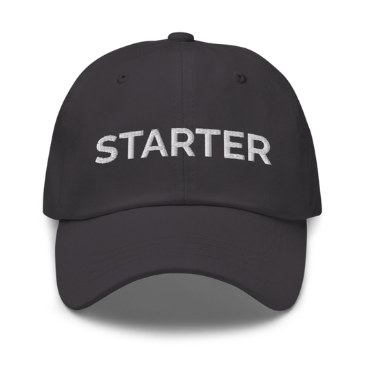 Starter Hat - Dark Grey